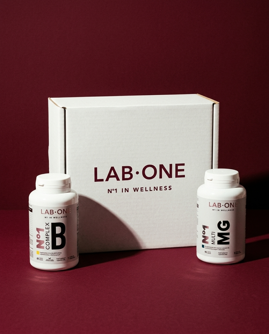 N°1 Complex B + N°1 Multi MG – witaminy z grupy B i 4 formy magnezu