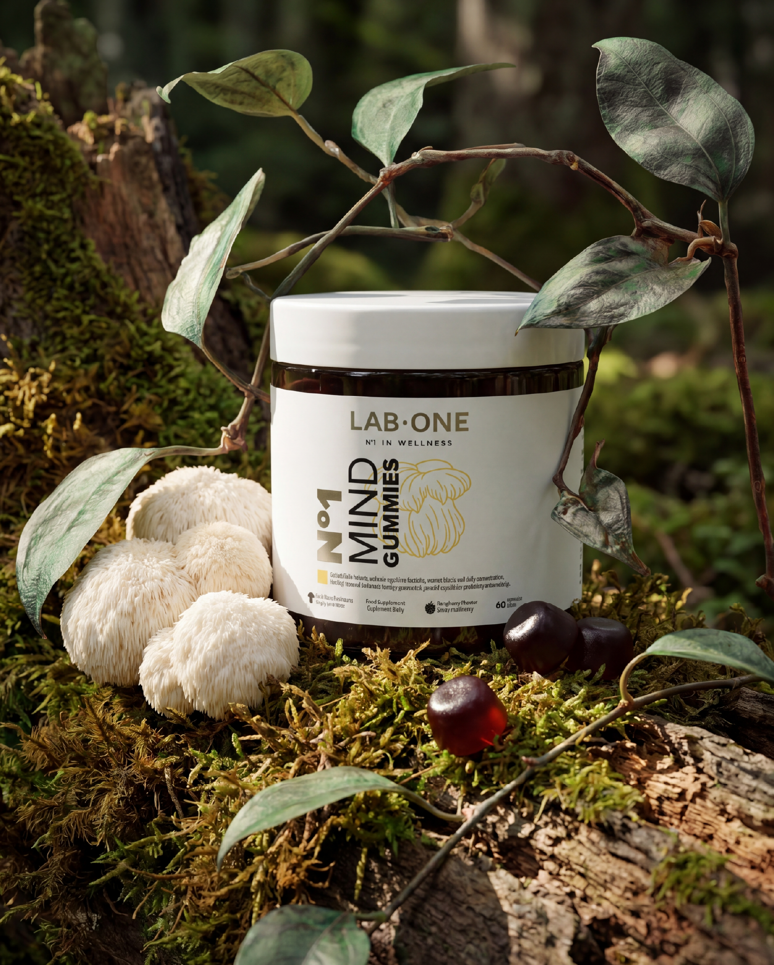 Mind &amp; Mood Duo żelki z reishi i soplówką