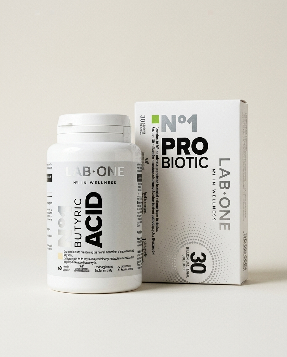 N°1 Butyric Acid + N°1 ProBiotic – maślan sodu i 10 szczepów bakteryjnych
