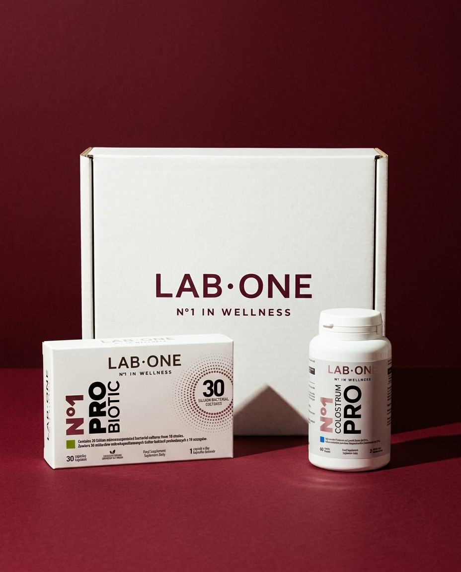 N°1 Colotstrum PRO + N°1 ProBiotic – siara bydlęca i 10 szczepów bakteryjnych